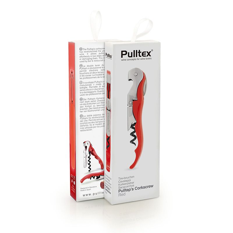 Sacacorchos Pulltex Rojo Señal Cookinglife